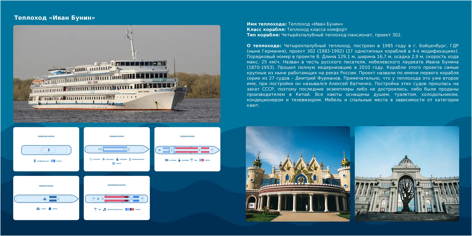 О теплоходе